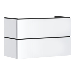 hansgrohe Meuble sous lavabo Xilesa E 980x470mm, 2 tiroirs, blanc mat