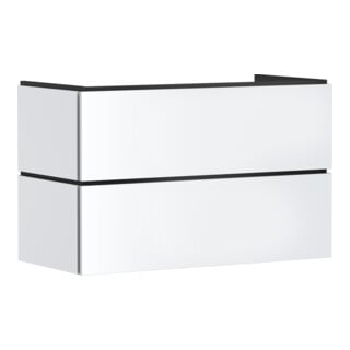 hansgrohe Meuble sous lavabo Xilesa E 980x470mm, 2 tiroirs PushOpen, blanc mat