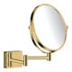 hansgrohe Miroir de rasage AddStoris à fixation murale, or poli-1