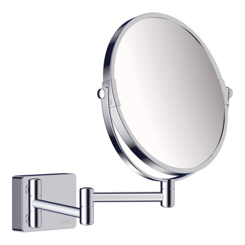 hansgrohe Miroir de rasage AddStoris fixation murale, chrome