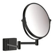 hansgrohe Miroir de rasage AddStoris fixation murale, noir mat