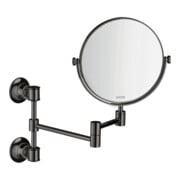 hansgrohe Miroir de rasage Axor Montreux noir, inclinable, montage mural, poli bleu vc