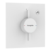 hansgrohe Mischer DuoTurn E UP, für 1 Verbraucher, mattweiß