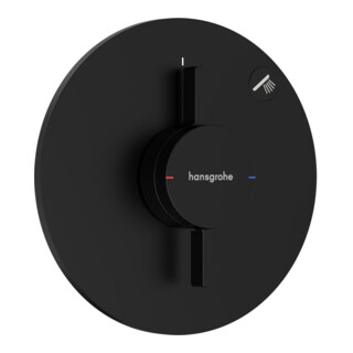 hansgrohe Mischer DuoTurn S UP, für 1 Verbraucher, mattschwarz