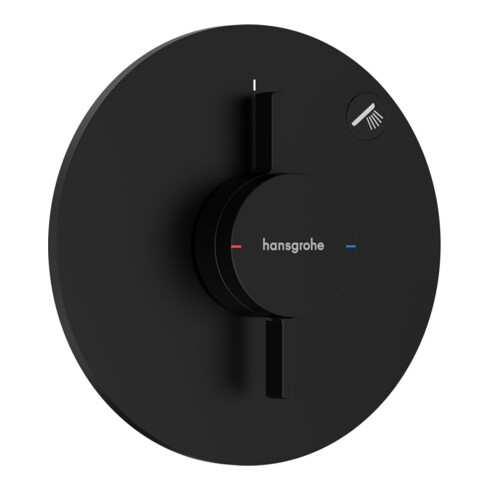 hansgrohe Mischer DuoTurn S UP, für 1 Verbraucher, mattschwarz