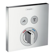 hansgrohe Kit de montage complet ShowerSelect 2 utilisateurs, mitigeur encastré, chrome