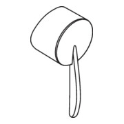 hansgrohe Mischergriff iBox universal Axor Starck chrom