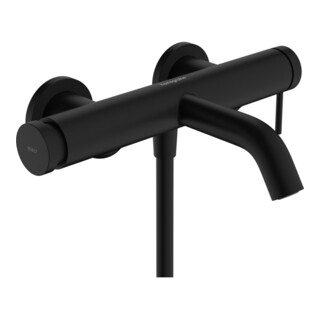hansgrohe Mitigeur baignoire monocommande Tecturis S AP, noir mat