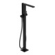 hansgrohe Mitigeur baignoire Tecturis E sur pied, mat noir-1