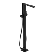 hansgrohe Mitigeur baignoire Tecturis E sur pied, mat noir