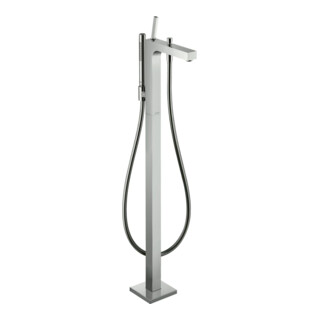 hansgrohe Mitigeur bain monocommande Axor Citterio A 200 mm, sur pied, avec poignée à broche, chrome