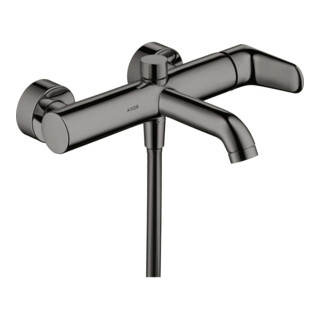 hansgrohe Mitigeur bain monocommande Axor Citterio M AP, bec 200 mm, chrome noir poli