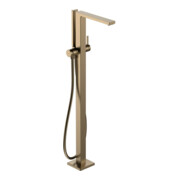 hansgrohe Mitigeur bain monocommande Tecturis E sur pied, bronze brossé