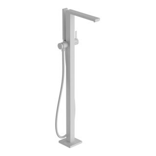 hansgrohe Mitigeur bain sur pied Tecturis E, blanc mat