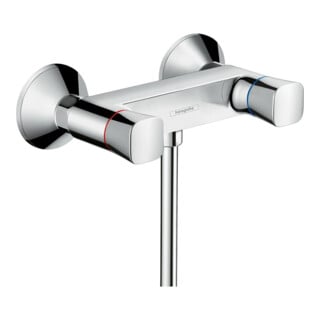 hansgrohe Mitigeur de douche à deux poignées Logis AP, 1 utilisateur, chrome