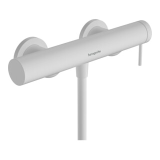 hansgrohe Mitigeur de douche monocommande Tecturis S AP, blanc mat