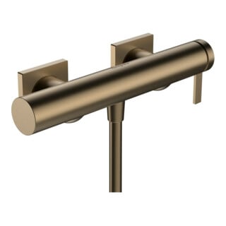 hansgrohe Mitigeur de douche Tecturis E AP, 1 consommateur, bronze brossé