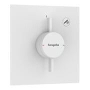 hansgrohe Mitigeur DuoTurn E encastré, pour 1 utilisateur, blanc mat