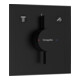 hansgrohe Mitigeur DuoTurn E encastré, pour 2 utilisateurs, noir mat-1