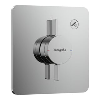hansgrohe Mitigeur DuoTurn Q UP, pour 1 utilisateur, chrome