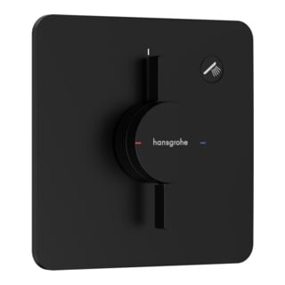 hansgrohe Mitigeur DuoTurn Q UP, pour 1 utilisateur, noir mat