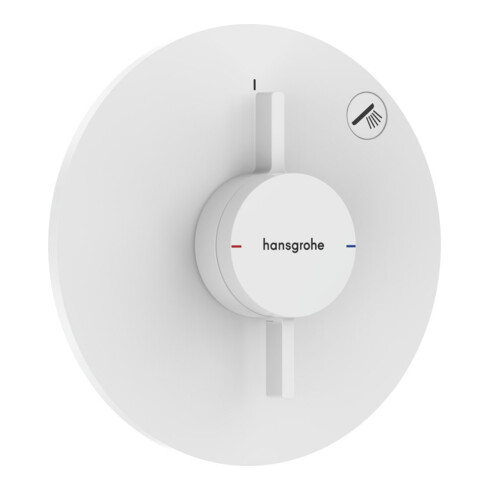 hansgrohe Mitigeur DuoTurn S UP, pour 1 utilisateur, blanc mat