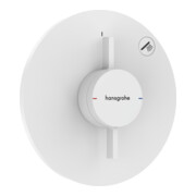 hansgrohe Mitigeur DuoTurn S UP, pour 1 utilisateur, blanc mat