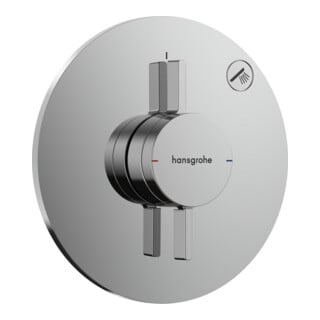 hansgrohe Mitigeur DuoTurn S UP, pour 1 utilisateur, chrome