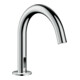 hansgrohe Mitigeur électronique Axor Uno pour lavabo avec régulation température, alimentation 230 V, chromé-1