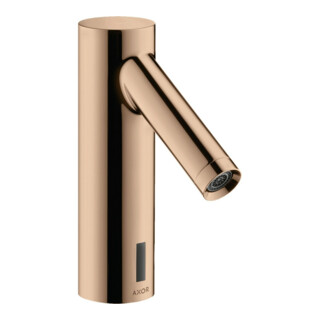 hansgrohe Mitigeur électronique de lavabo Axor Starck m Temp. préréglée, 230 V, poli r or