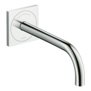 hansgrohe Mitigeur électronique de lavabo Axor Uno encastré, projection 225 mm, chrome