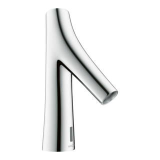 hansgrohe Mitigeur électronique lavabo Axor Starck Organic avec préréglage température, batterie, chrome