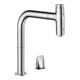 hansgrohe Mitigeur évier 2 trous 200 Metris Sel. M71 avec douchette extractible, 2 jets, chrome-1