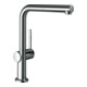 hansgrohe Mitigeur évier 270 Talis M54 EcoSmart avec bec extractible, 1 jet, 4,9 l/min, chrome-1