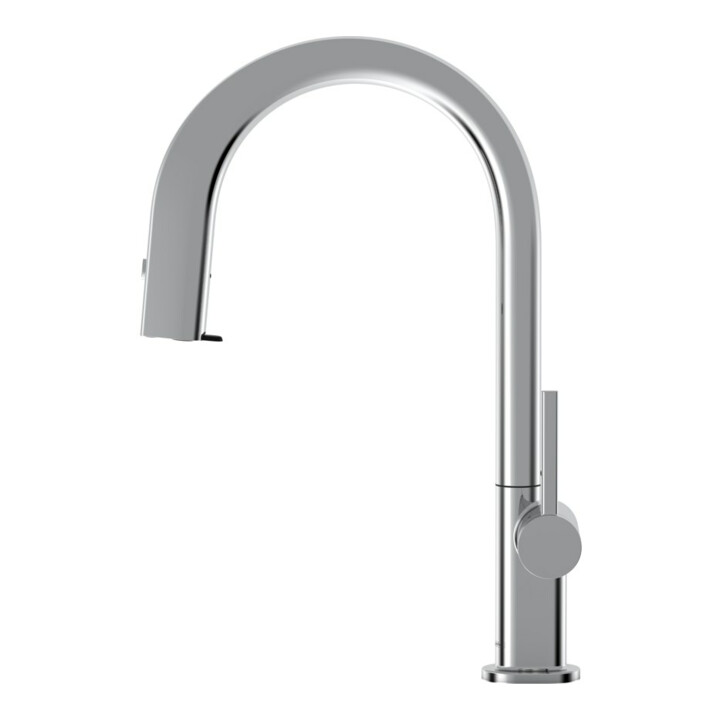 hansgrohe Mitigeur évier Aqittura M91 avec bec extractible, 1 jet, set de démarrage, chrome