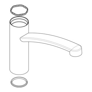 hansgrohe Mitigeur évier chrome