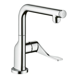 hansgrohe Mitigeur évier monocommande 230 Sel. Axor Citterio avec bec pivotant, doré brossé