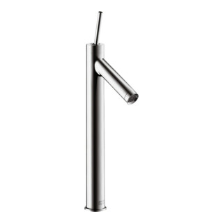hansgrohe Mitigeur lavabo 1 trou 250 Axor Starck A 112mm, avec poignée à goupille, sans vidage, chrome