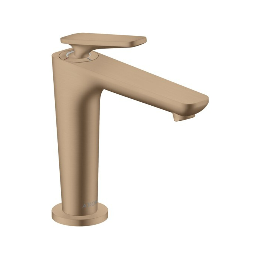hansgrohe Mitigeur lavabo 125 Axor Citterio C CoolStart avec vidage cubic cut BRG