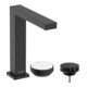 hansgrohe Mitigeur lavabo 2 trous Tecturis E avec vidage, CoolStart, noir mat-3