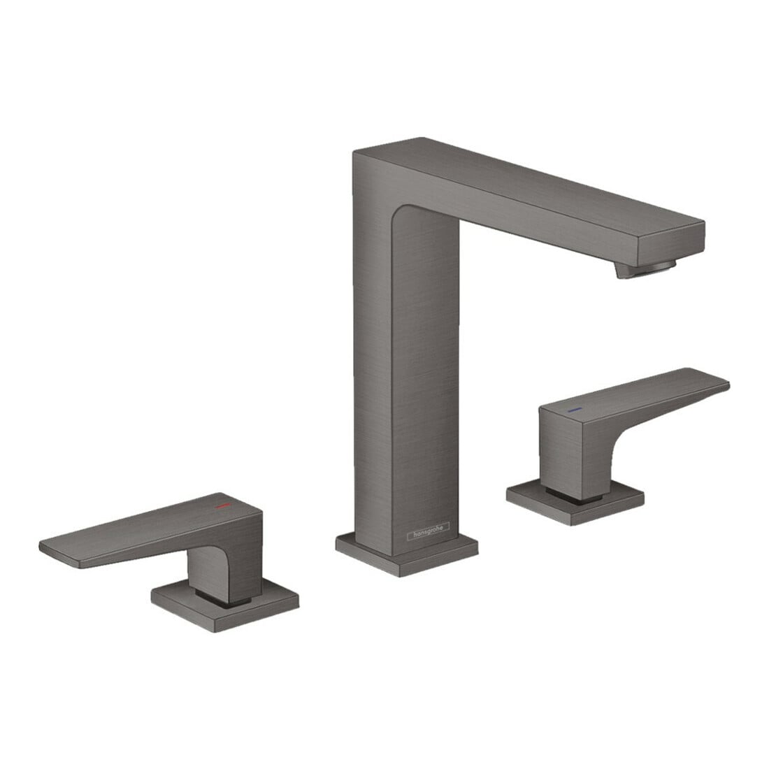 hansgrohe Mitigeur lavabo 3 trous 160 Metropol m HG, Pus-Op-Abl, H 152 mm, brossé bleu vc