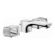 hansgrohe Mitigeur lavabo 3 trous 50 Axor Urquiola A 180 mm, avec vidage, rosace, chrome-1