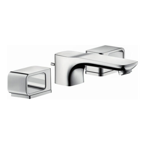 hansgrohe Mitigeur lavabo 3 trous 50 Axor Urquiola A 180 mm, avec vidage, rosace, chrome