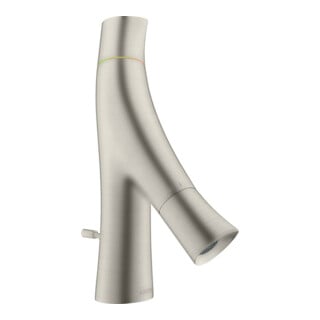 hansgrohe Mitigeur lavabo à deux poignées 50 Axor Starck Organic A 109 mm, tirette, pour HWB, chromé