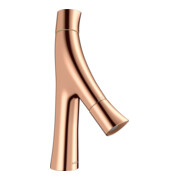 hansgrohe Mitigeur lavabo à deux poignées 80 Axor Starck Organic A 116 mm, sans garniture, poli or rouge