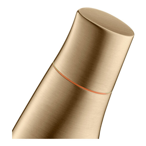 hansgrohe Mitigeur lavabo deux poignées 80 Axor Starck Organic A 116mm, sans garniture, bronze brossé