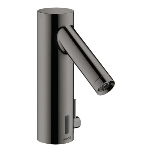 hansgrohe Mitigeur lavabo électronique Axor Starck avec régulation température, pile, bleu poli vc