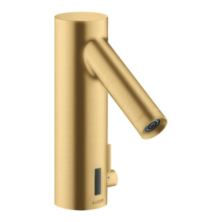 hansgrohe Mitigeur lavabo électronique Axor Starck m régulation temp., 230 V, or brossé optique