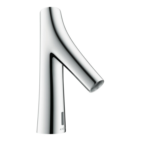 hansgrohe Mitigeur lavabo électronique Axor Starck Organic avec réglage temp., chrome