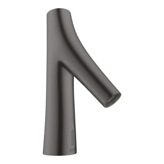 hansgrohe Mitigeur lavabo électronique Axor Starck Organic avec réglage temp. préréglé, noir brossé vc